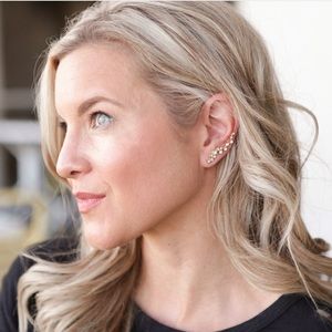 BaubleBar Ear Climber Earrings